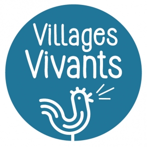 VILLAGES VIVANTS rond logo bleu